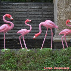 不銹鋼園林火烈鳥