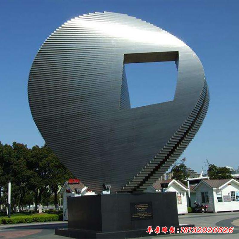 不銹鋼城市企業景觀雕塑