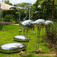 公園不銹鋼火烈鳥