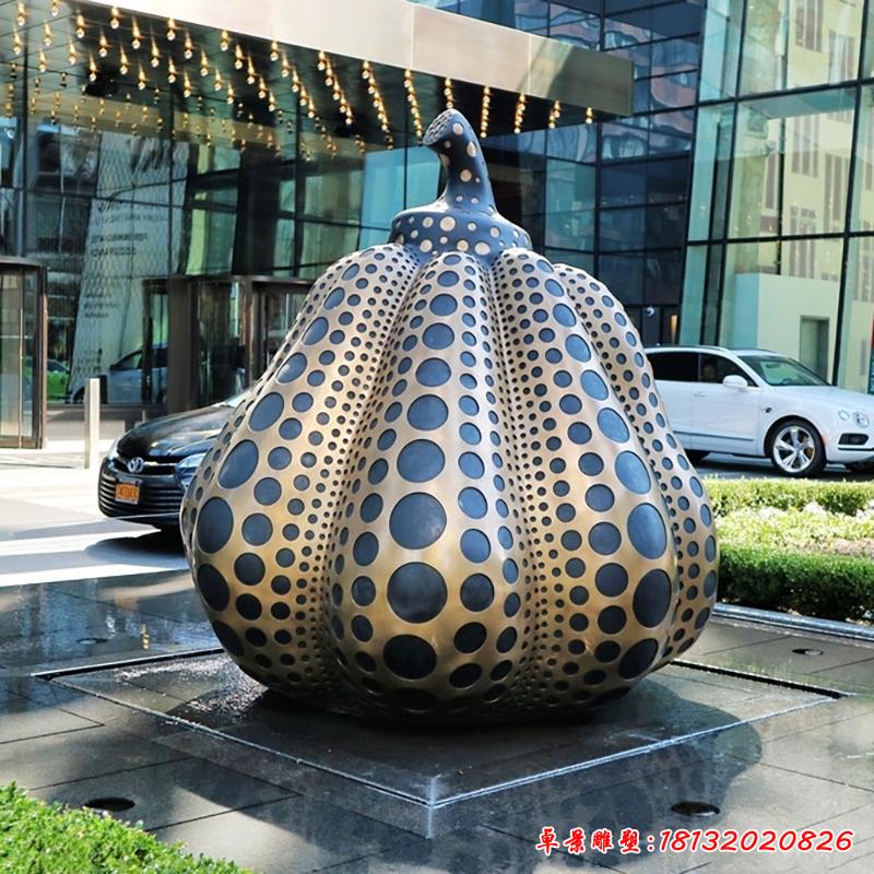 不銹鋼小區南瓜景觀