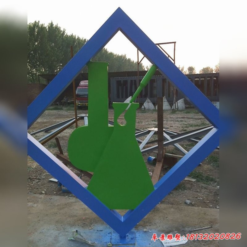 不銹鋼剪紙創意景觀雕塑