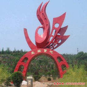 不銹鋼抽象鳳凰雕塑1動(dòng)物雕塑