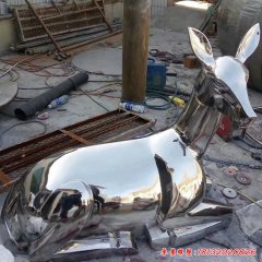 鹿不銹鋼雕塑