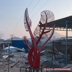 萬科地產景觀不銹鋼羽毛