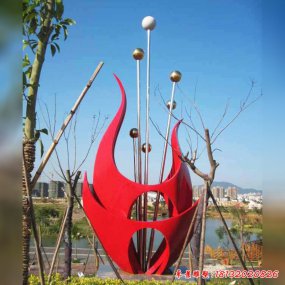 抽象雕塑作品 不銹鋼