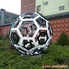 體育類不銹鋼鏤空雕塑