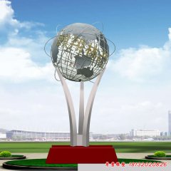 企業標志不銹鋼雕塑