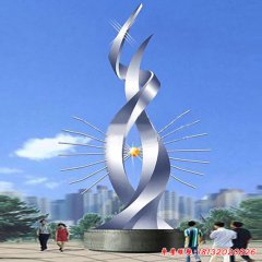 廣場(chǎng)不銹鋼雕塑