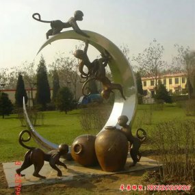 劃算的不銹鋼公園雕塑