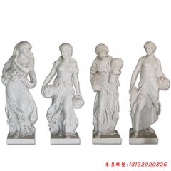 石雕西方人物女神