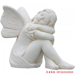 漢白玉西方人物石雕