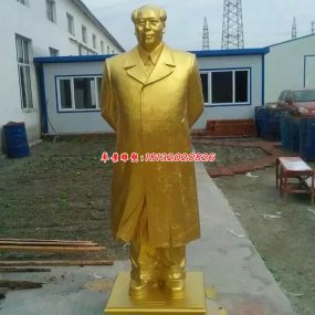 大型銅質毛主席塑像