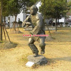 鍛銅人物雕塑