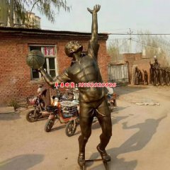 人物銅雕像基座比例