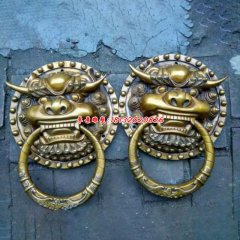 門獅子頭銅