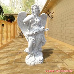 西方人物天使雕塑