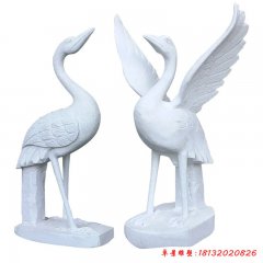 石雕仙鶴雕塑