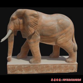 大象石材雕塑