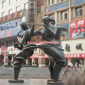 人物銅雕塑城市銅雕塑