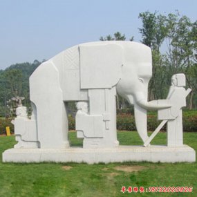 抽象石雕創(chuàng)作