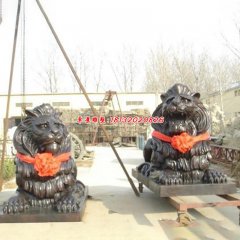 匯豐銅獅子進忠