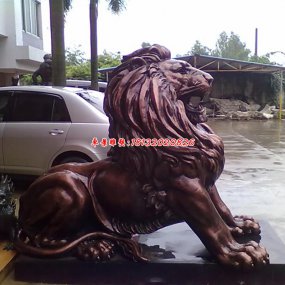 景區(qū)銅獅子子