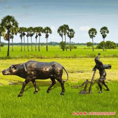 玻璃鋼勞動人物雕塑