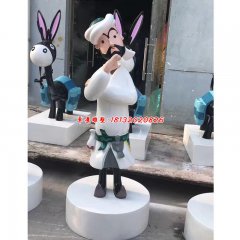 景觀玻璃鋼雕塑人物