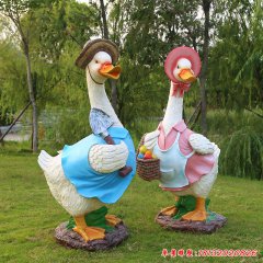 玻璃鋼田園動物