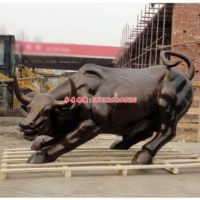 牛雕塑玻璃鋼