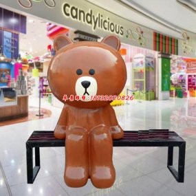 玻璃鋼卡通坐凳