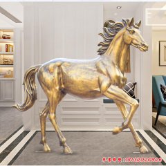 玻璃鋼景觀雕塑馬