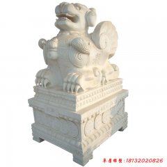 企業(yè)門口貔貅石雕