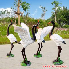 仿真仙鶴雕塑