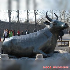 銅雕牛雕塑
