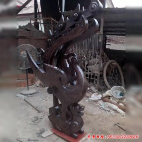 鳳凰銅雕塑