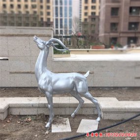 抽象雕塑鹿