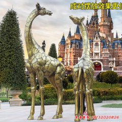 雕塑長(zhǎng)頸鹿