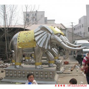 廣場(chǎng)大象雕塑