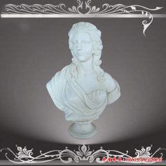 西方美女雕塑頭像