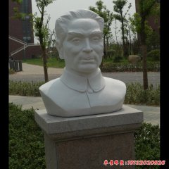 周恩來雕塑頭像