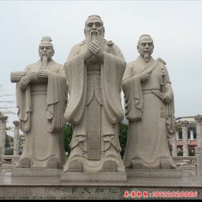 古代名醫(yī)人物銅雕塑