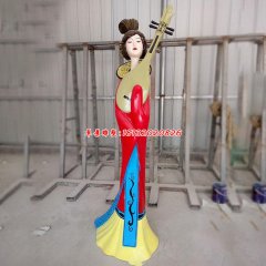 玻璃鋼美女雕塑