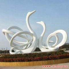 抽象動(dòng)物不銹鋼雕塑