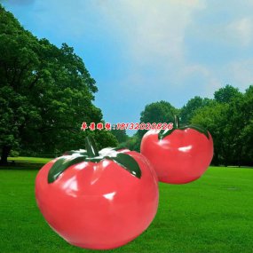 玻璃鋼番茄雕塑