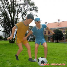 玻璃鋼卡通運動人物