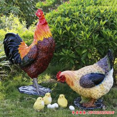 玻璃鋼仿真公雞