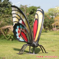玻璃鋼仿真蝴蝶雕塑