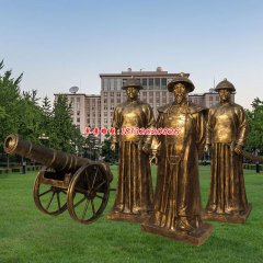 玻璃鋼士兵雕塑