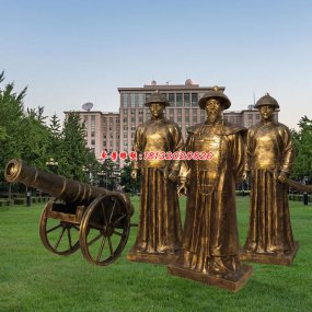 玻璃鋼士兵雕塑